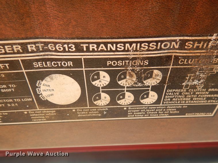 image for item IO9679 1982 Ford LT8000  dump truck