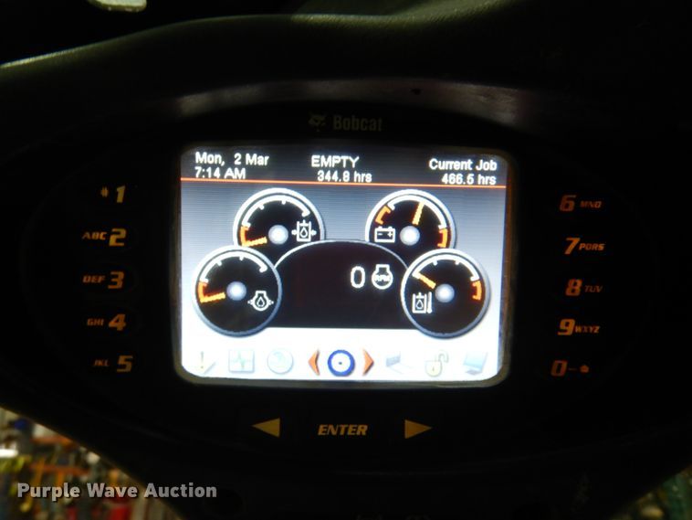 image for item IO9683 2015 Bobcat S770  skid steer loader