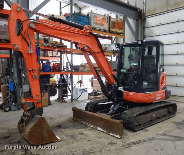 image for item IO9684 2013 Kubota KX057-4  mini excavator