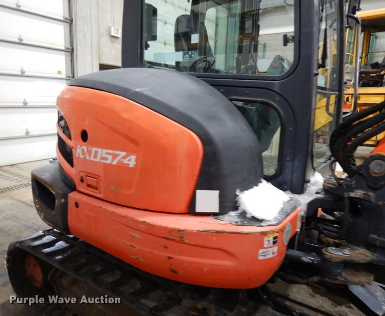 image for item IO9684 2013 Kubota KX057-4  mini excavator