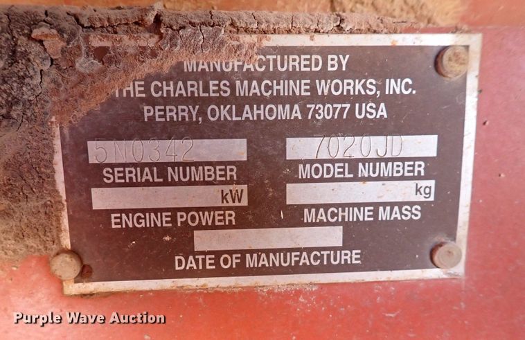 image for item IS9410 Ditch Witch 7020  trencher