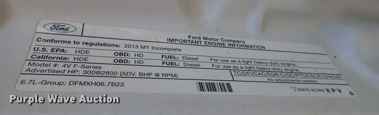 image for item IS9412 2013 Ford F550 Super Duty  bucket truck