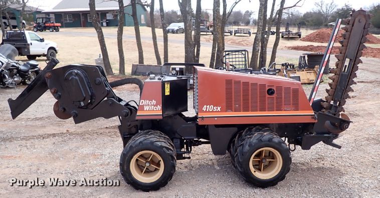 image for item IS9489 2001 Ditch Witch 410SX  trencher