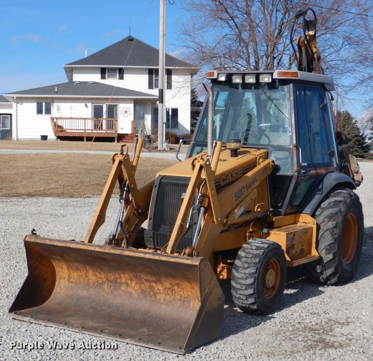image for item IU9822 1997 Case 580 Super L  backhoe