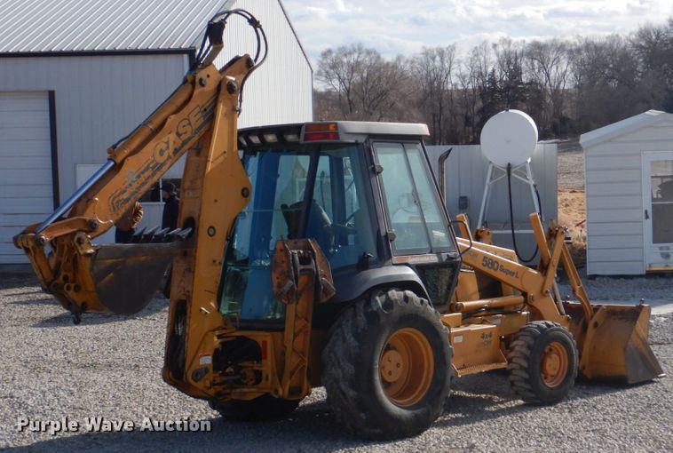 image for item IU9822 1997 Case 580 Super L  backhoe