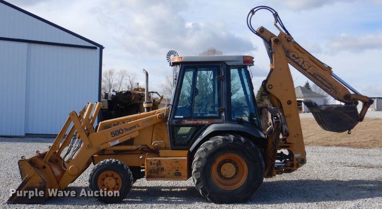image for item IU9822 1997 Case 580 Super L  backhoe