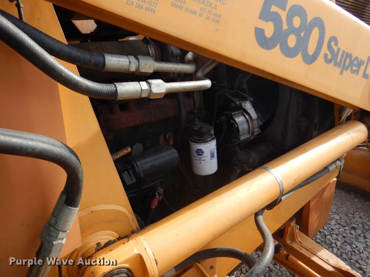 image for item IU9822 1997 Case 580 Super L  backhoe