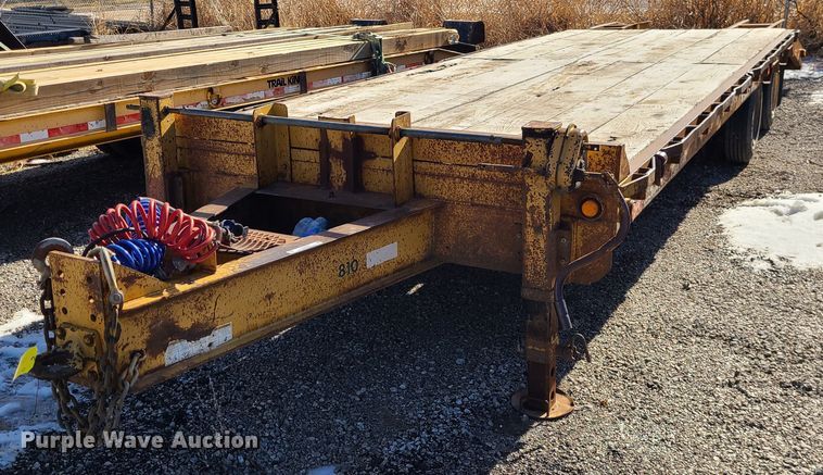 image for item JG9236 2005 Belshe  equipment trailer