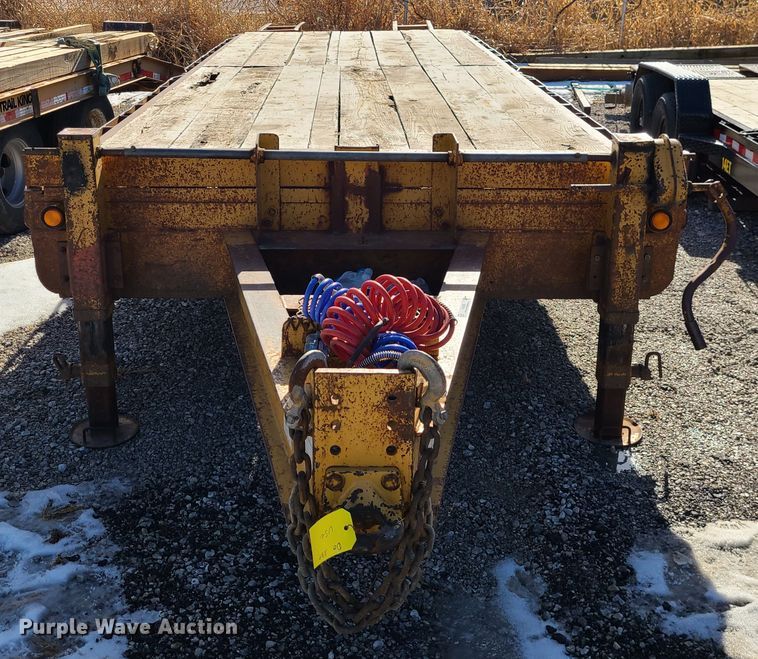 image for item JG9236 2005 Belshe  equipment trailer