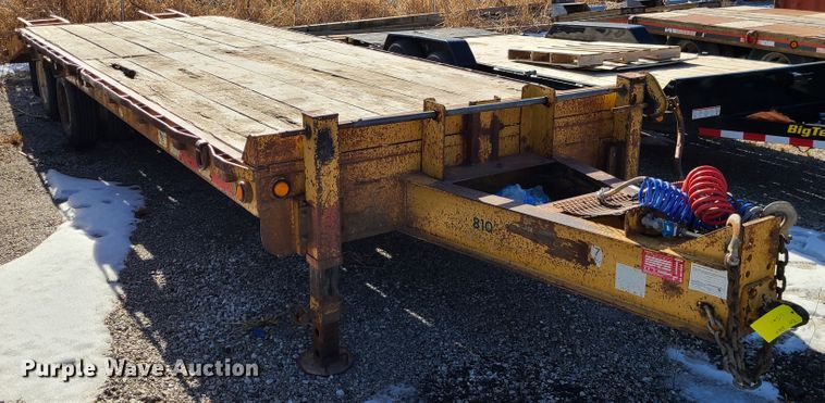 image for item JG9236 2005 Belshe  equipment trailer