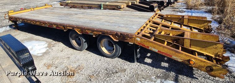 image for item JG9236 2005 Belshe  equipment trailer