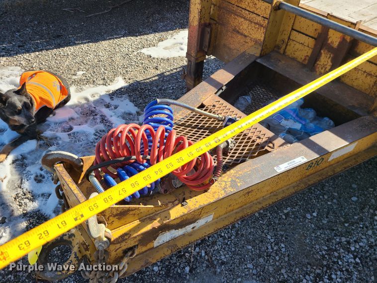 image for item JG9236 2005 Belshe  equipment trailer