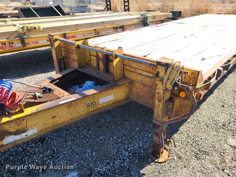 image for item JG9236 2005 Belshe  equipment trailer