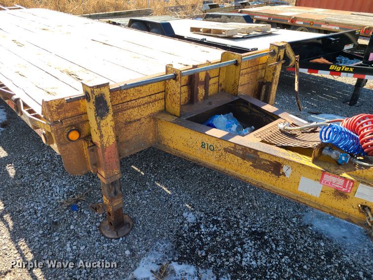 image for item JG9236 2005 Belshe  equipment trailer