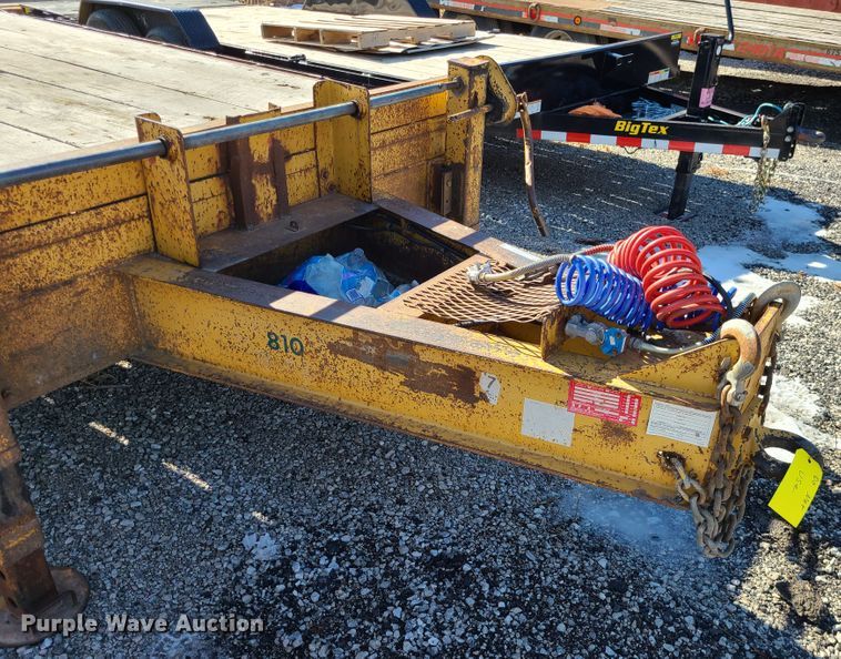 image for item JG9236 2005 Belshe  equipment trailer