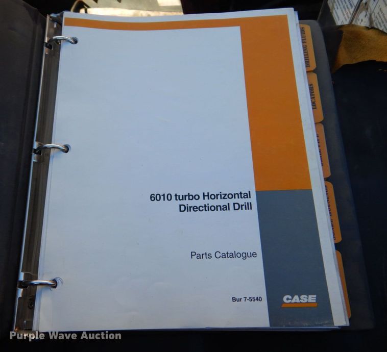 image for item JJ9357 2000 Case 6010 Turbo  directional boring unit