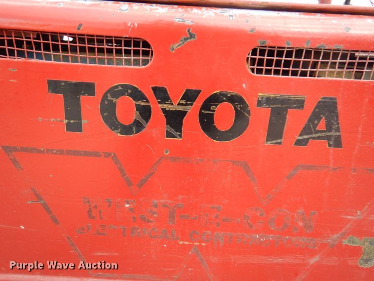 image for item JJ9361 Toyota FFBCS20  forklift