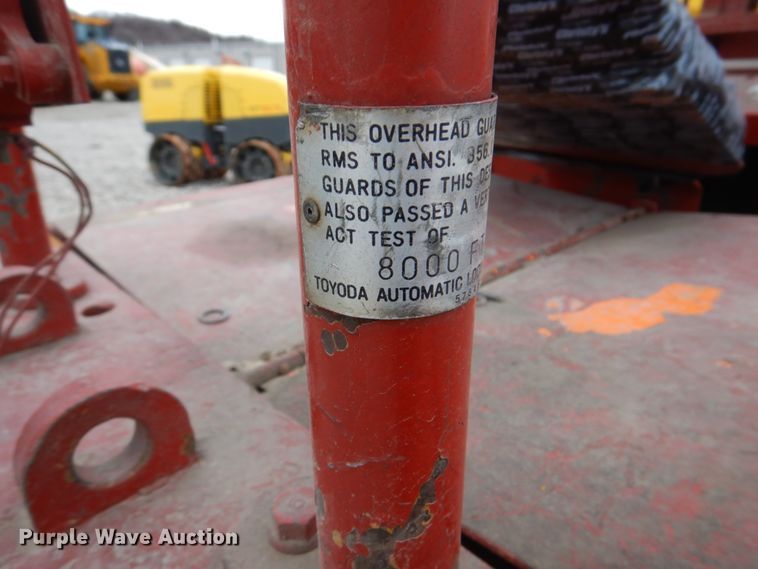 image for item JJ9361 Toyota FFBCS20  forklift