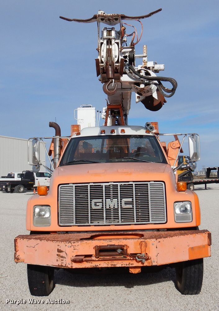 image for item JJ9700 1997 GMC C8500  digger derrick truck