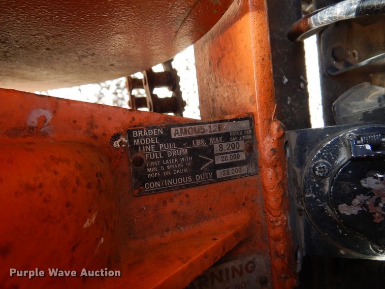 image for item JJ9700 1997 GMC C8500  digger derrick truck