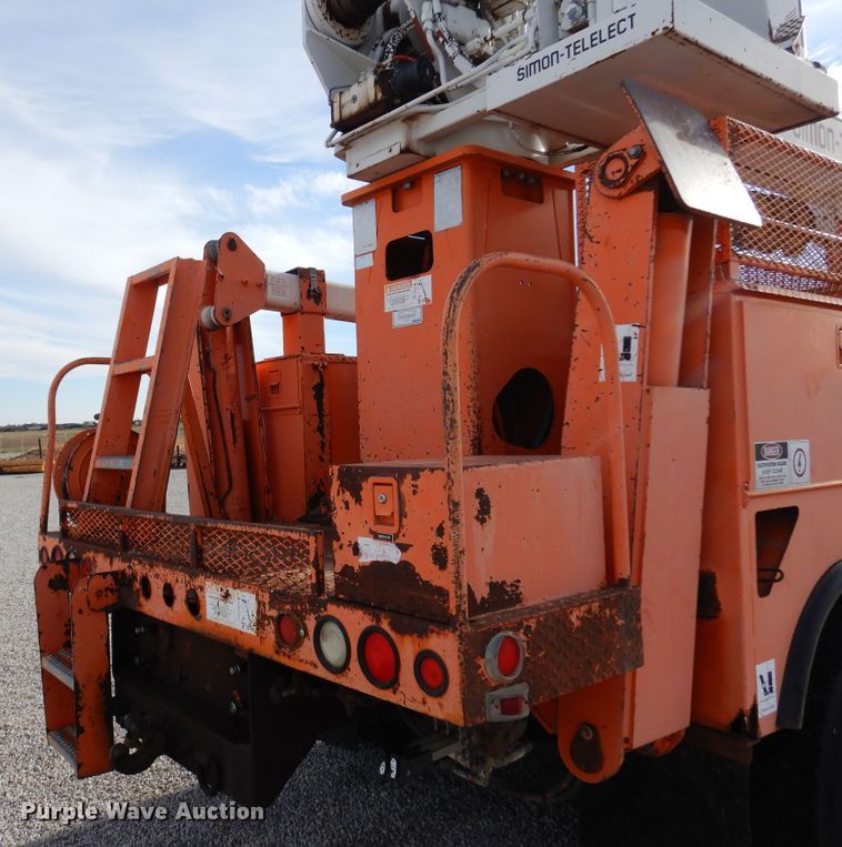 image for item JJ9700 1997 GMC C8500  digger derrick truck