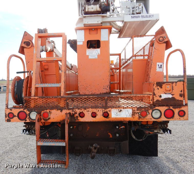 image for item JJ9700 1997 GMC C8500  digger derrick truck