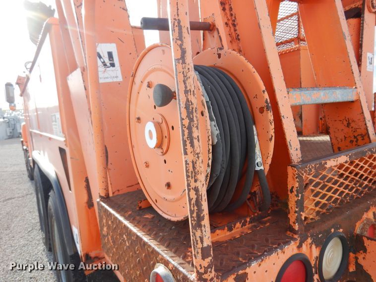 image for item JJ9700 1997 GMC C8500  digger derrick truck