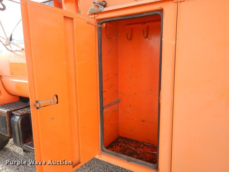 image for item JJ9700 1997 GMC C8500  digger derrick truck