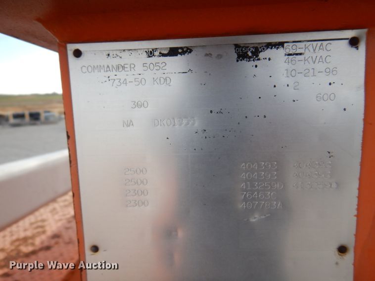 image for item JJ9700 1997 GMC C8500  digger derrick truck