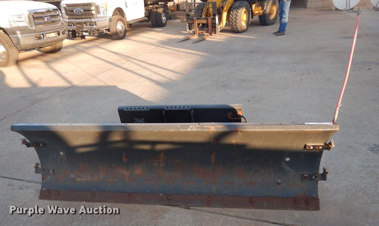 image for item JJ9810 Bobcat  84"W skid steer snow plow