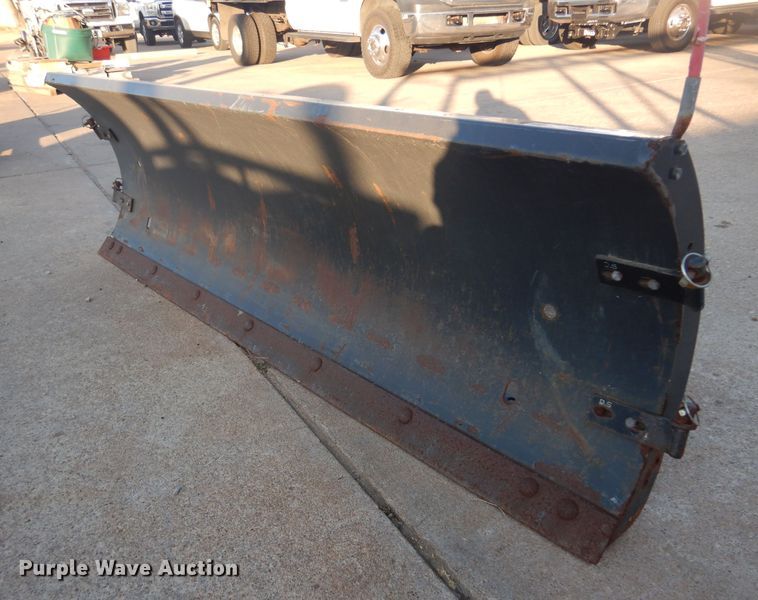 image for item JJ9810 Bobcat  84"W skid steer snow plow
