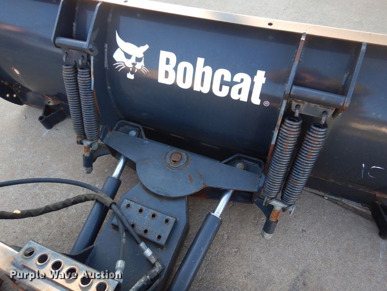 image for item JJ9810 Bobcat  84"W skid steer snow plow