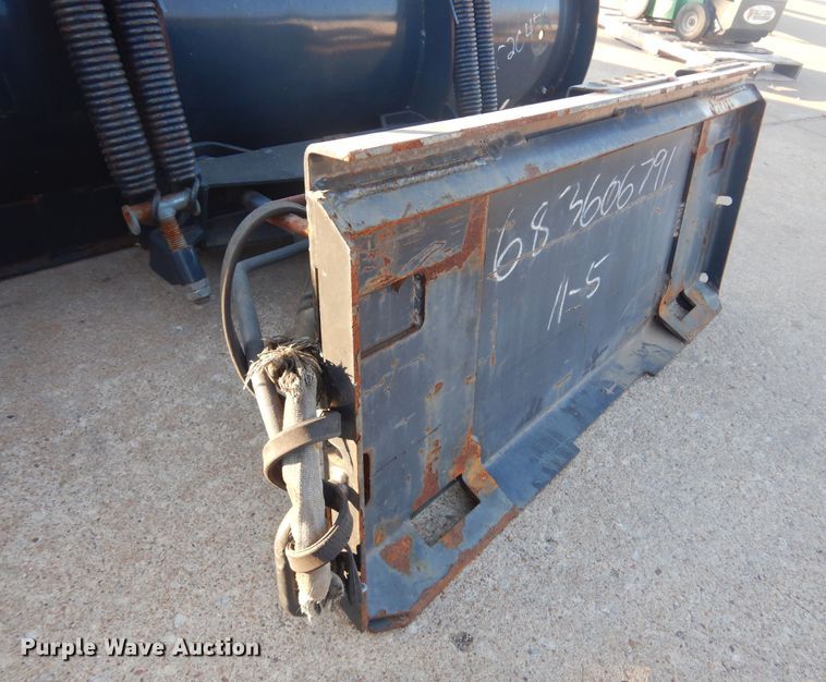 image for item JJ9810 Bobcat  84"W skid steer snow plow