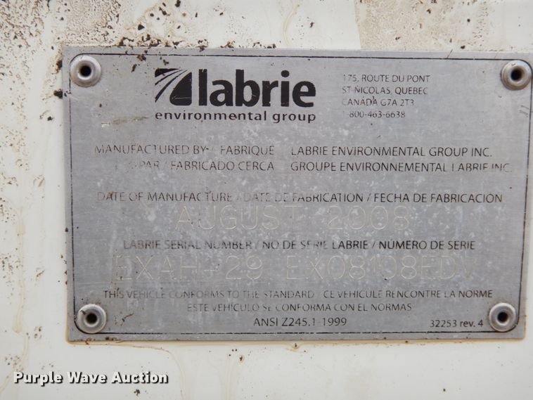 image for item JK9796 2009 International 7400  refuse truck