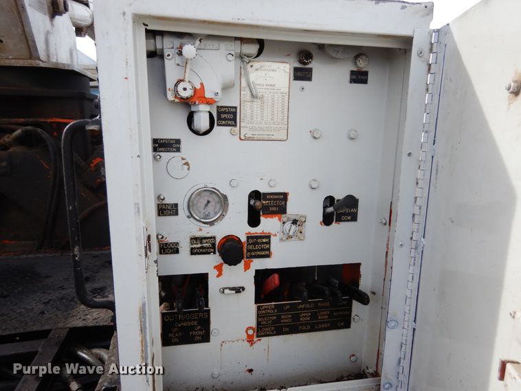 image for item JK9799 1995 Ford F800  forestry bucket truck