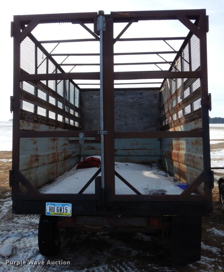 image for item JK9802 1978 Redi Haul  dump trailer
