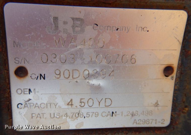 image for item KE9284 2003 Komatsu WA400-5L  wheel loader