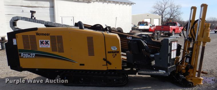 image for item KH9009 2018 Vermeer D20X22III Navigator S3  directional boring unit