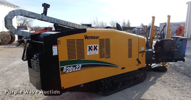 image for item KH9009 2018 Vermeer D20X22III Navigator S3  directional boring unit
