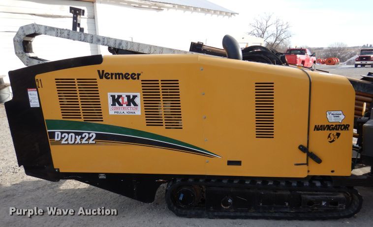 image for item KH9009 2018 Vermeer D20X22III Navigator S3  directional boring unit