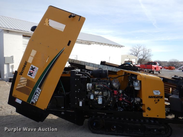 image for item KH9009 2018 Vermeer D20X22III Navigator S3  directional boring unit