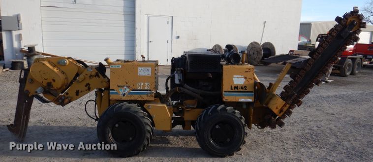 image for item KH9010 2001 Vermeer LM-42  cable plow