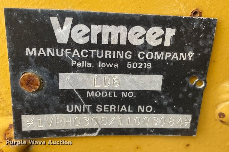 image for item KH9010 2001 Vermeer LM-42  cable plow