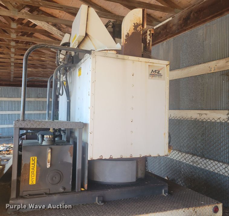 image for item KH9848 2000 Cy-Corp Ent. SP143 8x16  utility trailer with paint striping equipment