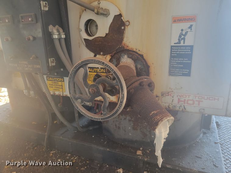 image for item KH9848 2000 Cy-Corp Ent. SP143 8x16  utility trailer with paint striping equipment