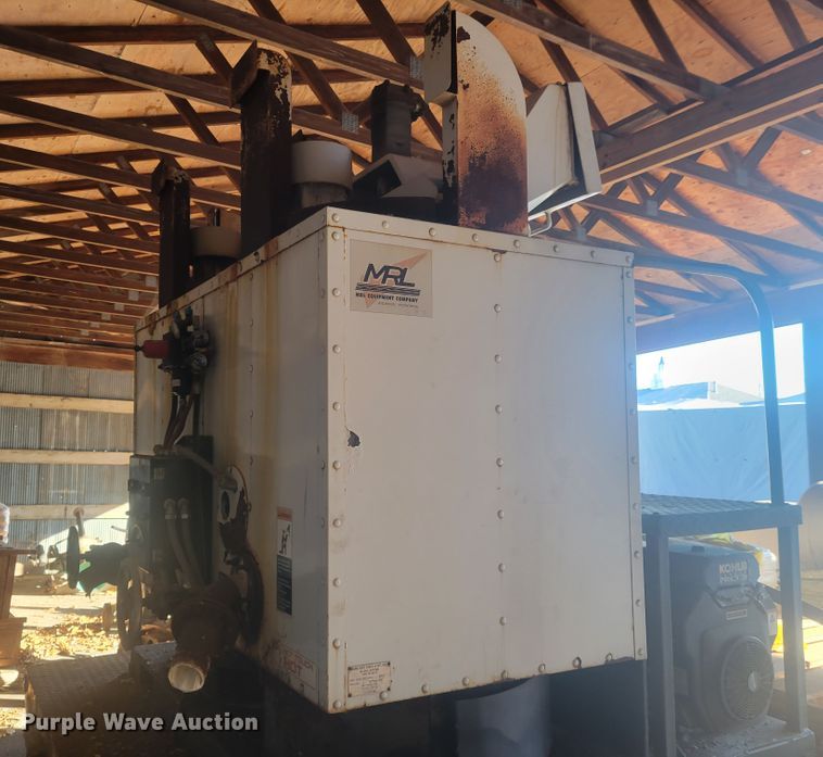 image for item KH9848 2000 Cy-Corp Ent. SP143 8x16  utility trailer with paint striping equipment