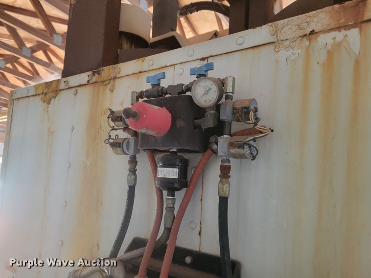 image for item KH9848 2000 Cy-Corp Ent. SP143 8x16  utility trailer with paint striping equipment