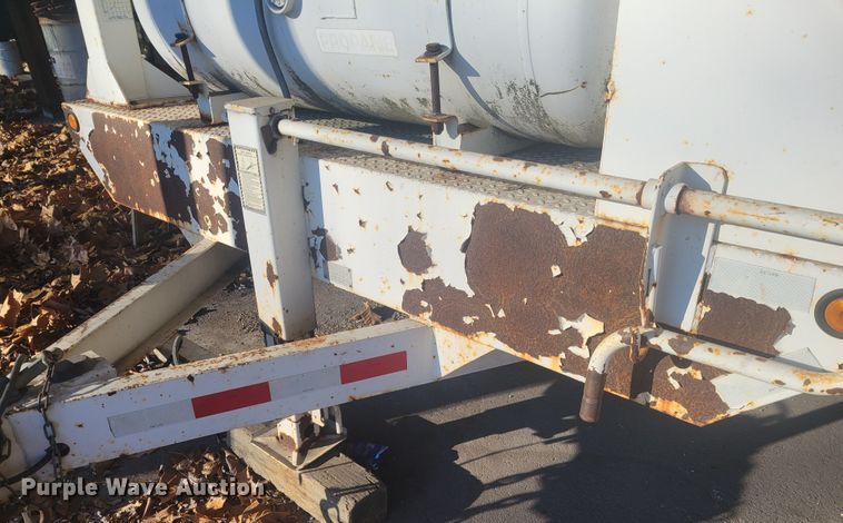 image for item KH9848 2000 Cy-Corp Ent. SP143 8x16  utility trailer with paint striping equipment