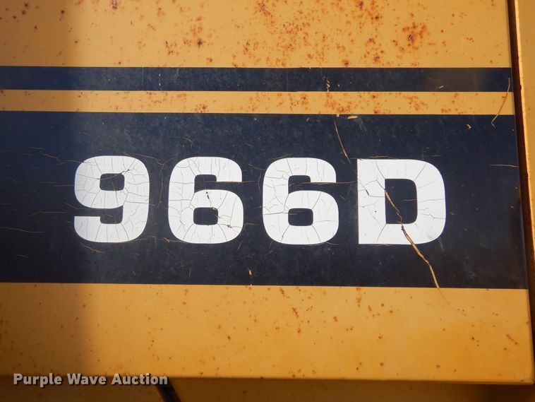 image for item KS9290 1984 Caterpillar 966D  wheel loader