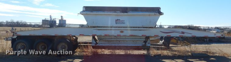 image for item KS9292 1992 Trail King  bottom dump trailer